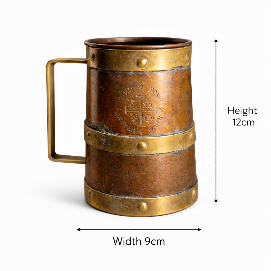COPPER BEER TANKARD