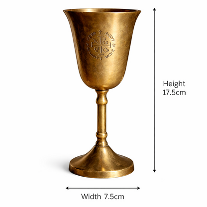 BRASS GOBLET
