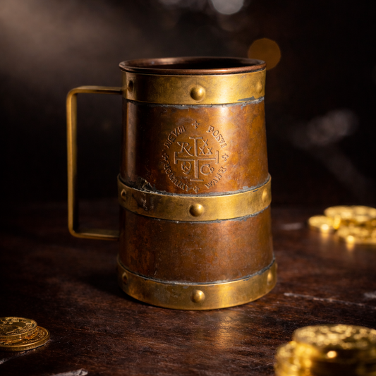 COPPER BEER TANKARD